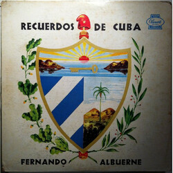 Fernando Albuerne / El Trio Los Cubanitos Recuerdos De Cuba Vinyl LP USED