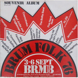 Various Brum Folk '76 Souvenir Album Vinyl LP USED