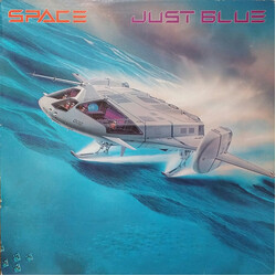 Space Just Blue Vinyl LP USED