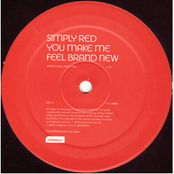 Simply Red You Make Me Feel Brand New USED VINYL 12INCH PROMO