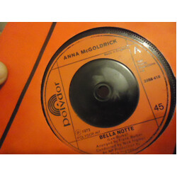 Anna McGoldrick Bella Notte USED VINYL 7INCH 45 RPM SINGLE