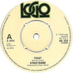 Streetband Toast USED VINYL 7INCH SINGLE 45 RPM