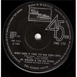Junior Walker & The All Stars What Does It Take (To Win Your Love) Vinyl 7" USED
