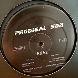 Exal (3) Endless Wrath USED VINYL 12INCH 33 S RPM