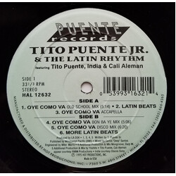 Tito Puente Jr. & The Latin Rhythm / Tito Puente / India / Cali Aleman Oye Como Va USED VINYL 12INCH 33 S RPM STEREO