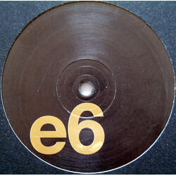 Adam Beyer E6 USED VINYL 12INCH LIMITED EDITION