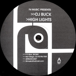 DJ Buck Highlights / 405 USED VINYL 12INCH 45 RPM