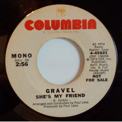 Gravel (8) She's My Friend Vinyl 7" USED