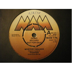 Fighter (6) Mystery Walker USED VINYL 7INCH SINGLE 45 RPM PROMO