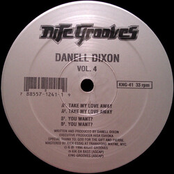 Danell Dixon Vol. 4 USED VINYL 12INCH 33 S RPM