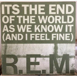 R.E.M. Its The End Of The World As We Know It (And I Feel Fine) USED VINYL 12INCH 33 S RPM SINGLE PROMO