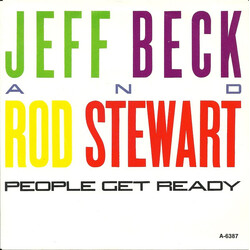 Jeff Beck / Rod Stewart People Get Ready USED VINYL 7INCH 45 RPM SINGLE STEREO