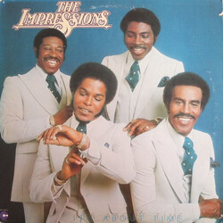 The Impressions It's About Time Vinyl LP USED