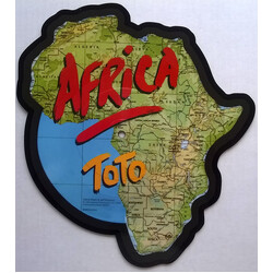 Toto Africa / Rosanna USED VINYL 7INCH 45 RPM SHAPE RECORD STORE DAY SINGLE LIMITED EDITION PICTURE DISC REISSUE
