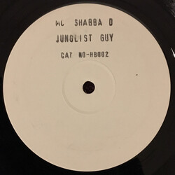 Shabba D Junglist Guy USED VINYL 12INCH 45 RPM WHITE LABEL