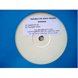 Shodan Gangsta '05 / Taliban Yoda USED VINYL 12INCH 45 RPM PROMO