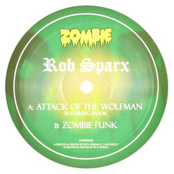 Rob Sparx Attack Of The Wolfman / Zombie Funk USED VINYL 12INCH