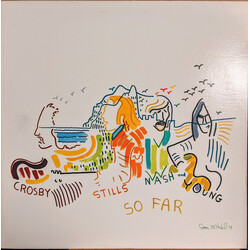 Crosby, Stills, Nash & Young So Far Vinyl LP USED
