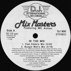 Mix Masters / MC Action In The Mix USED VINYL 12INCH 33 S RPM