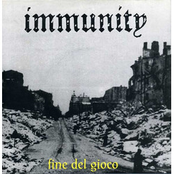 Immunity (2) Fine Del Gioco USED VINYL 7INCH EP 33 S RPM