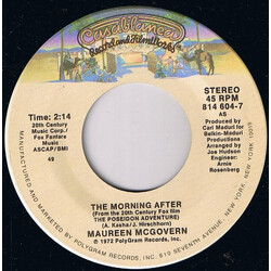 Maureen McGovern The Morning After / Nice To Be Around USED VINYL 7INCH SINGLE REISSUE