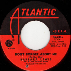 Barbara Lewis Don't Forget About Me / It's Magic USED VINYL 7INCH 45 RPM SINGLE