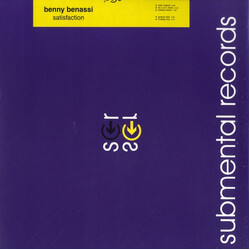 Benny Benassi Satisfaction USED VINYL 12INCH 33 S RPM