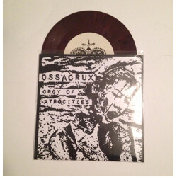 Ossacrux Orgy Of Atrocities USED VINYL 7INCH 45 RPM EP LIMITED EDITION