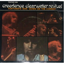 Creedence Clearwater Revival Fortunate Son / Down On The Corner USED VINYL 7INCH 45 RPM SINGLE