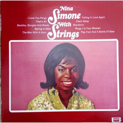Nina Simone Nina Simone With Strings Vinyl LP USED