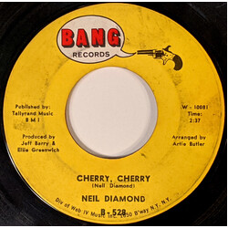 Neil Diamond Cherry, Cherry USED VINYL 7INCH 45 RPM SINGLE