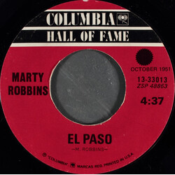 Marty Robbins El Paso Vinyl 7" USED