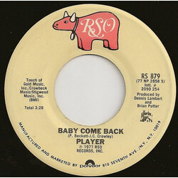 Player (4) Baby Come Back USED VINYL 7INCH 45 RPM SINGLE