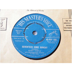 Gerry Temple Seventeen Come Sunday USED VINYL 7INCH