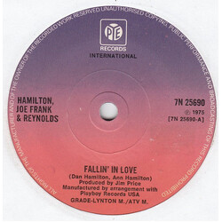 Hamilton, Joe Frank & Reynolds Fallin' In Love USED VINYL 7INCH 45 RPM SINGLE