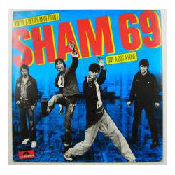 Sham 69 You're A Better Man Than I / Give A Dog A Bone Vinyl USED