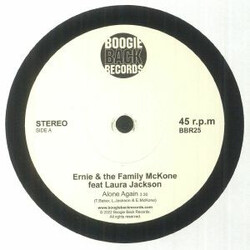 Ernie & The Family McKone / Laura Jackson Alone Again USED VINYL 7INCH 45 RPM SINGLE