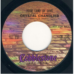 Crystal Chandelier Your Land Of Love USED VINYL 7INCH 45 RPM SINGLE PROMO STYRENE