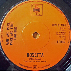 Georgie Fame;Alan Price Rosetta USED VINYL 7"