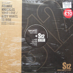 Frankie Knuckles Your Love / Baby Wants To Ride USED VINYL 12INCH 45 RPM REISSUE