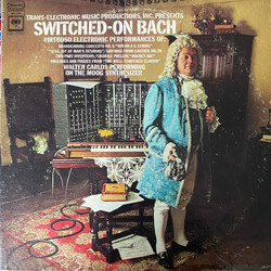 Walter Carlos Switched-On Bach Vinyl LP USED