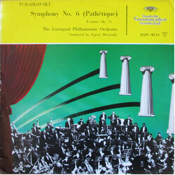 Pyotr Ilyich Tchaikovsky / Leningrad Philharmonic Orchestra / Evgeny Mravinsky Symphony No. 6 (Pathetique) B Minor, Op. 74 Vinyl LP USED