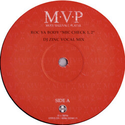 M.V.P. Roc Ya Body "Mic Check 1, 2" USED VINYL 12INCH 45 RPM