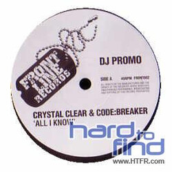 Various All I Know / Brother USED VINYL 12INCH 45 RPM PROMO