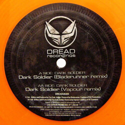 Dark Soldier Dark Soldier (Bladerunner & Vapour Remixes) USED VINYL 12INCH LIMITED EDITION PROMO
