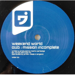 Weekend World Twister USED VINYL 12INCH 33 S RPM