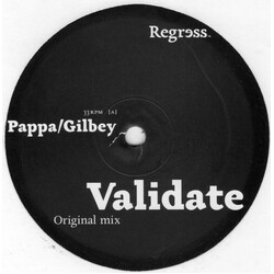 Pappa & Gilbey Validate USED VINYL 12INCH 33 S RPM