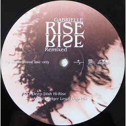 Gabrielle Rise (Remixed) USED VINYL 12INCH PROMO