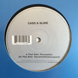Cass & Slide Perception USED VINYL 12INCH 45 RPM