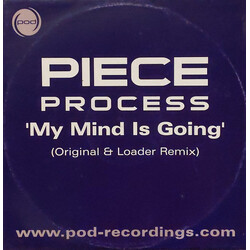 Piece Process My Mind Is Going USED VINYL 12INCH 33 S RPM